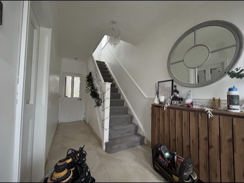 Hall, stairs and landing