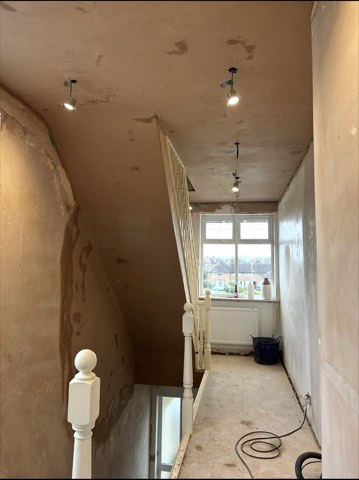 Hall, stairs and landing