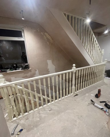 Hall, stairs and landing