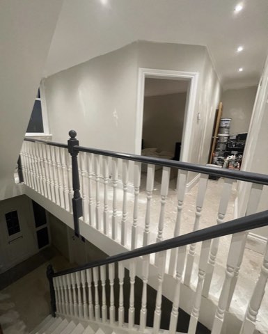 Hall, stairs and landing