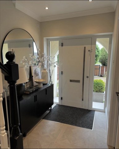 Hall, stairs and landing