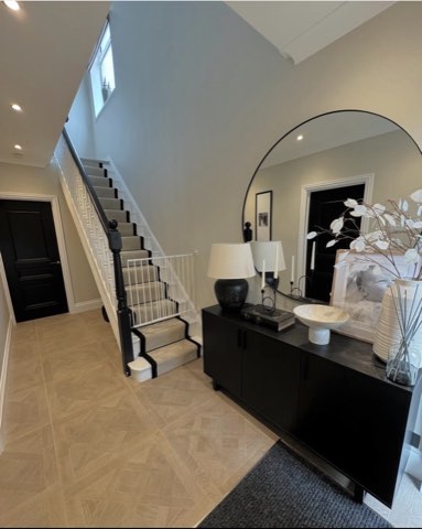 Hall, stairs and landing